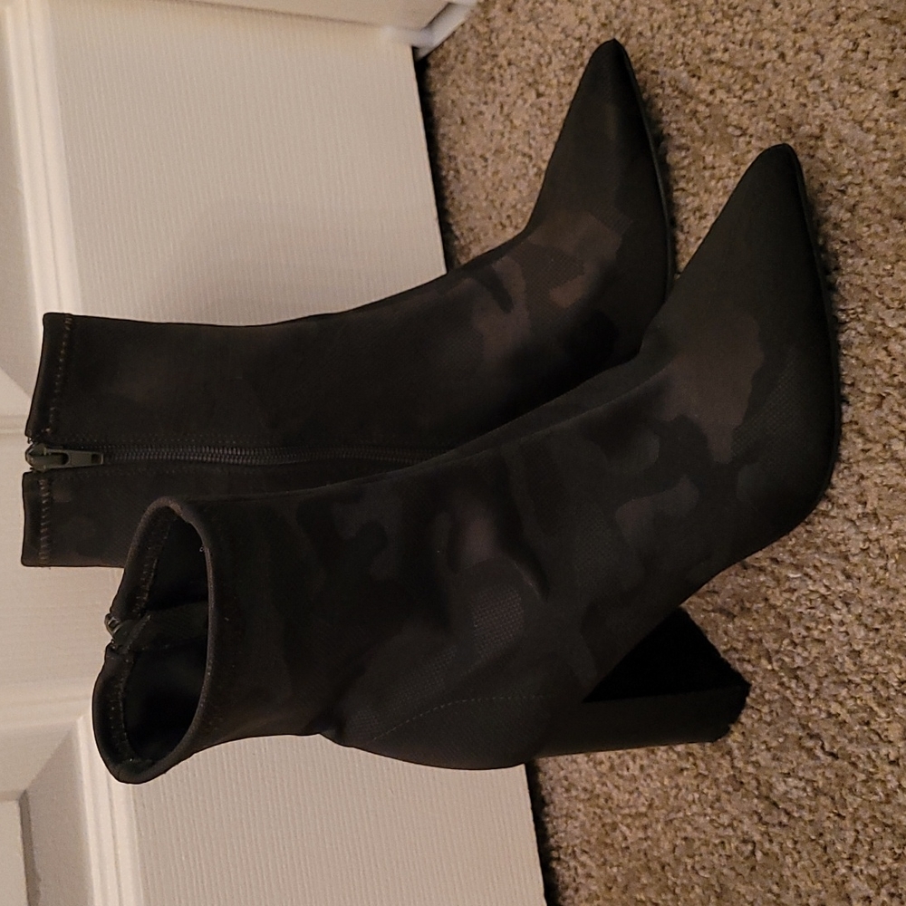 Jeffrey Campbell Camo booties